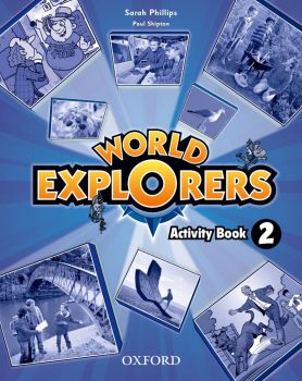Тетрадка по английски език за 3 - 4. клас World Explorers 2 AB - ciela.com