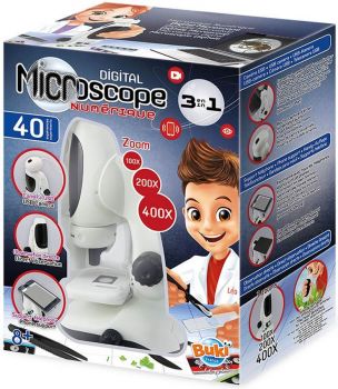 Дигитален микроскоп 3 в 1 Buki Sciences - 3700802102861 - Buki France - Онлайн книжарница Ciela | ciela.com