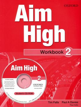 Тетрадка по английски език за 9 - 12. клас Aim High 2 WB PK - ciela.com