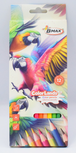 Моливи В-Мах Color Lands 12 цвята - 3800501450819 - Онлайн книжарница Ciela | ciela.com