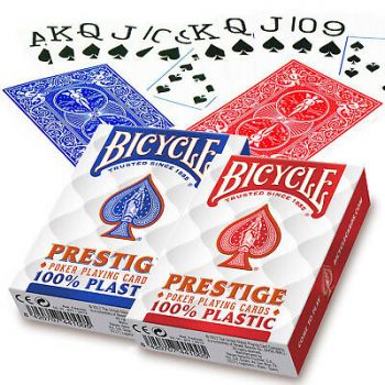 Карти за игра Bicycle Prestige 100% Plastic - 8420707441005