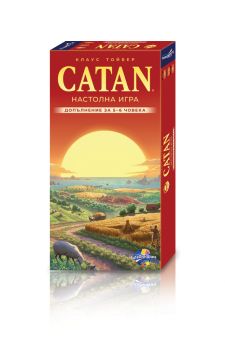 Настолна игра - Заселниците на Катан - допълнение за 5 - 6 играча към базисна игра Катан - ciela.com
