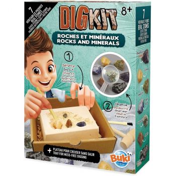Изследователски комплект Buki France - Скали и минерали - 3700802103783 - Buki France - Онлайн книжарница Ciela | ciela.com