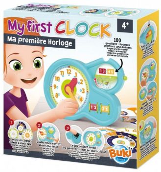 Детска играчка Buki France - Моят първи часовник - 3700802104070 - Buki France - Онлайн книжарница Ciela | ciela.com