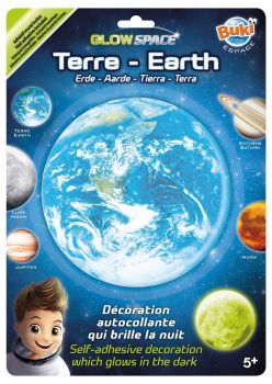 Светеща в тъмното планета Buki Space - Земя - 605566121031 - Buki France - Онлайн книжарница Ciela | ciela.com