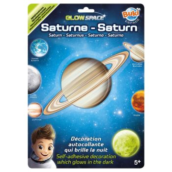 Светеща в тъмното планета Buki Space - Сатурн - 605566121055 - Buki France - Онлайн книжарница Ciela | ciela.com