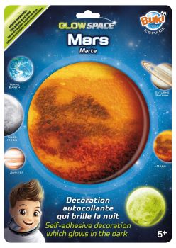 Светеща в тъмното планета Buki Space - Марс - 605566121079 - Buki France - Онлайн книжарница Ciela | ciela.com