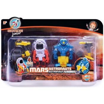 Игрален комплект Buki Space - Mars, Astronaut & Robot - 3700802104667 - Buki France - Онлайн книжарница Ciela | ciela.com