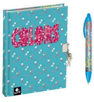 Комплект Busquets Colors 2022 таен дневник с ключ и химикалка - 8422829664362 - Busquets - Онлайн книжарница Ciela | ciela.com
