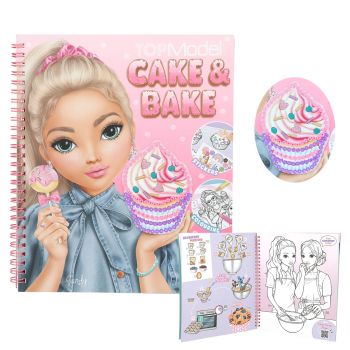 Книжка за оцветяване Depesche TopModel - Cake & Bake - 4010070695514 - Онлайн книжарница Ciela | ciela.com