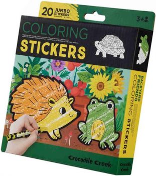 Стикери за оцветяване Crocodile Creek - Градина - 7323967545560 - Онлайн книжарница Ciela | ciela.com