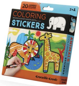 Стикери за оцветяване Crocodile Creek - Градина - 7323967545560 - Онлайн книжарница Ciela | ciela.com