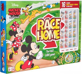 Настолна игра Disney - Mickey & Friends Race Home Board Game