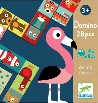 Домино Djeco - Animo Puzzle - ciela.com