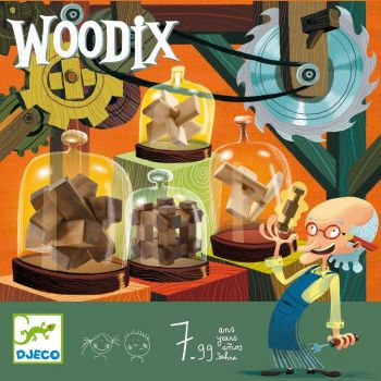 Дървени пъзели Djeco - Woodix - ciela.com