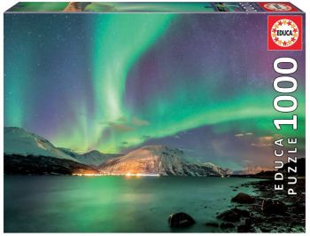 ПЪЗЕЛ EDUCA 1000 ЧАСТИ AURORA BOREALIS - ciela.com