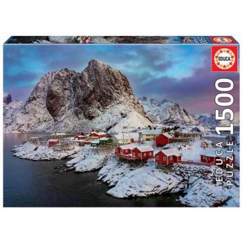 ПЪЗЕЛ EDUCA 1500 ЧАСТИ LOFOTEN ISLANDS, NORWAY - ciela.com