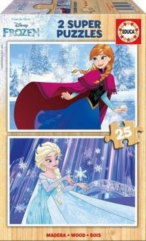 ПЪЗЕЛ EDUCA 2X25 ЧАСТИ FROZEN - ciela.com