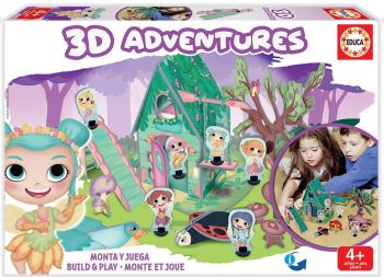 ПЪЗЕЛ EDUCA 3D AVENTURES FAIRIES - онлайн книжарница Сиела | Ciela.com