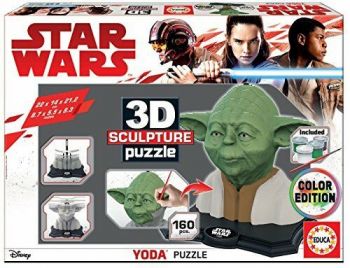 ПЪЗЕЛ EDUCA 3D SCULPTURE PUZZLE YODA - Color Edition - Educa -  онлайн книжарница Сиела | Ciela.com