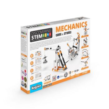 Конструктор Engino STEM Mechanics - Манивели и зъбци - 5291664004236 - Engino - Онлайн книжарница Ciela | ciela.com