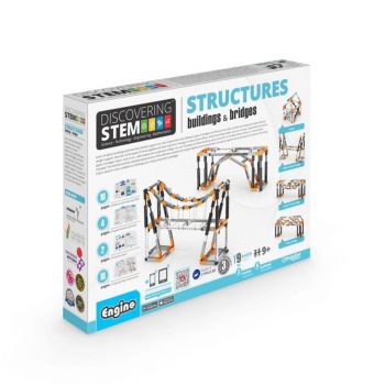 Конструктор Engino STEM Structures - Сгради и мостове - 5291664004250 - Engino - Онлайн книжарница Ciela | ciela.com