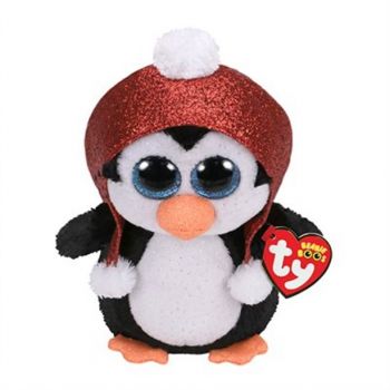 Плюшена играчка ty GALE пингвин с шапка - 15 см - онлайн книжарница Сиела | Ciela.com 