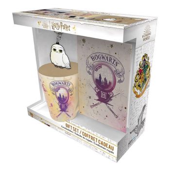 Комплект чаша, ключодържател и тефтер Harry Potter Hogwarts - 3665361079873 - Онлайн книжарница Ciela | ciela.com