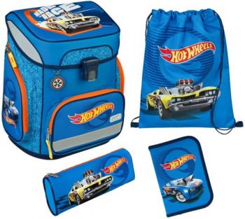 Комплект ученическа раница Hot Wheels - ергономик - 4043946306580 - Онлайн книжарница Ciela | ciela.com