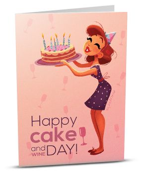 Поздравителна картичка iGreet - Ден на тортата - 3800500195520 - iGreet - Онлайн книжарница Ciela | ciela.com