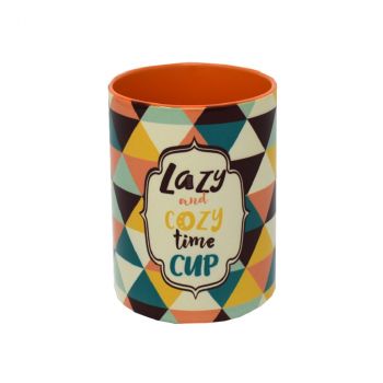 Чаша Lazy and cozy time cup - Онлайн книжарница Ciela | ciela.com