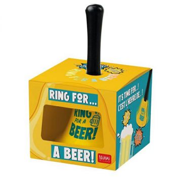 Звънец Legami - Ring for a beer - 8053610781694 - Онлайн книжарница Ciela | ciela.com