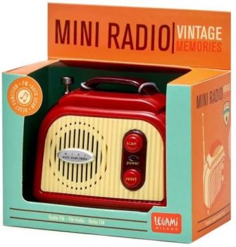 Мини радио Legami Vintage - 8051122260935 - Онлайн книжарница Ciela | ciela.com