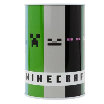 Касичка Minecraft - метална - 8412497447459 - Онлайн книжарница Ciela | ciela.com
