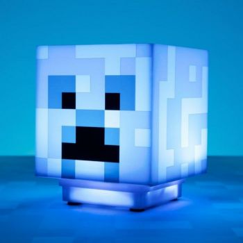 Лампа Minecraft Creeper синя - 5055964763497 - Онлайн книжарница Ciela | ciela.com