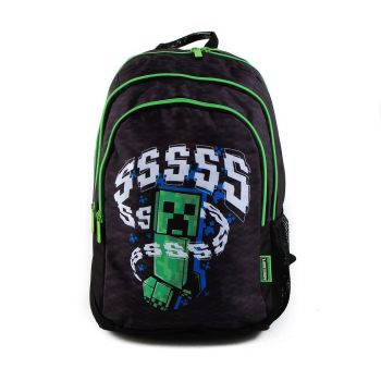 Ученическа раница Minecraft Creeper Style - 5411217858004 - Онлайн книжарница Ciela | ciela.com