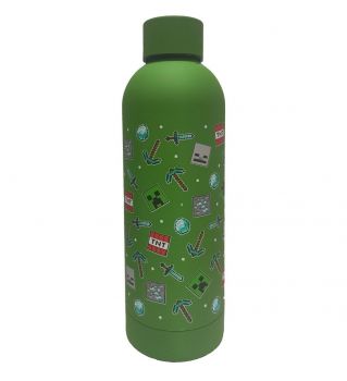 Бутилка за вода Minecraft Icon Green 500 мл. - 8435507861557 - Онлайн книжарница Ciela | ciela.com