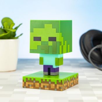 Лампа Minecraft Zombie Icon - 5055964742263 - Онлайн книжарница Ciela | ciela.com