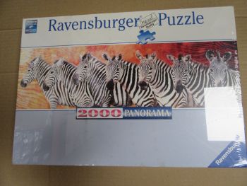 Пъзел Ravensburger 2000 части - Зебри - 4005556166954 - Онлайн книжарница Ciela  ciela.com