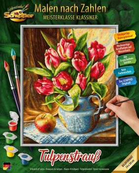 Комплект за рисуване по номера Schipper - A bunch of tulips - 4000887927960 - Schipper - Онлайн книжарница Ciela | ciela.com