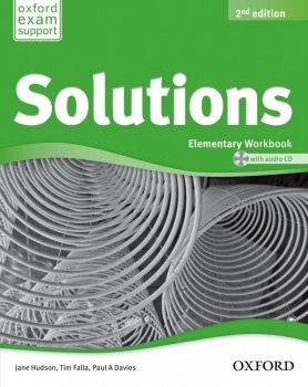Тетрадка по английски език Solutions 2E Elementary WB & CD Pack - ciela.com