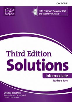 Книга за учителя Solutions 3E Intermediate ESS TB & RES Disk Pack - ciela.com
