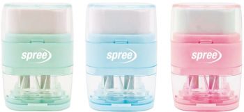 Острилкогума Spree Pastel - Двойна, асортимент - 3800884576205 - Онлайн книжарница Ciela | ciela.com