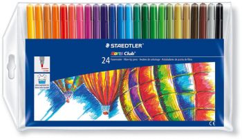 Флумастери Staedtler NC 325 - 24 цвята - 40078173251792