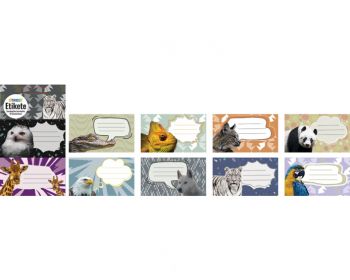 Етикети за тетрадка Street Animals Wild - 3850289075094 - Онлайн книжарница Ciela | ciela.com