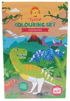 Комплект за оцветяване Tiger Tribe - Динозаври - 9341736004629 - Онлайн книжарница Ciela | ciela.com