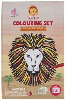 Комплект за оцветяване Tiger Tribe - Животни - 9341736008603 - Онлайн книжарница Ciela | ciela.com
