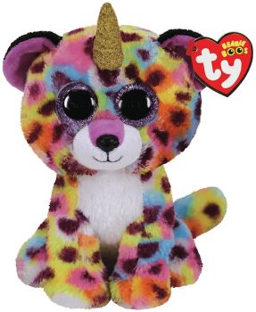 Плюшена играчка TY - GISELLE - леопард с рог - 15 см - 008421362844 - Онлайн книжарница Ciela | ciela.com
