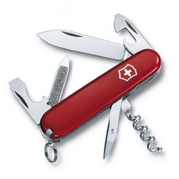 Швейцарски джобен нож Victorinox Sportsman with key ring 0.3803 - 7611160000231 - Онлайн книжарница Ciela | ciela.com