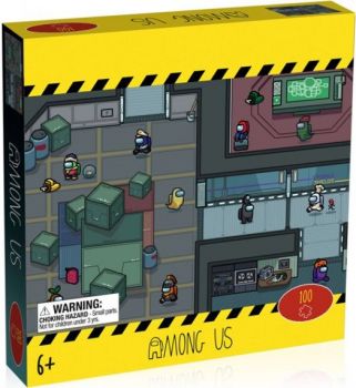 Пъзел Winning Moves - Among Us - 100 части - 5036905046022 - Онлайн книжарница Ciela | ciela.com